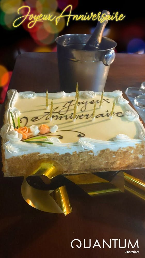 Gateaux d’anniversaire Quantum