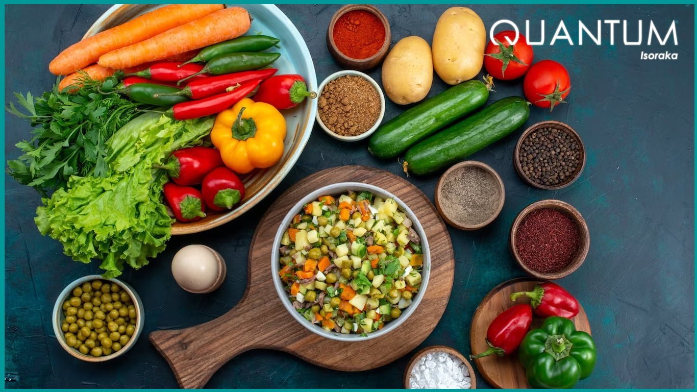 La recette du vegetable mix | quantum-isoraka.com