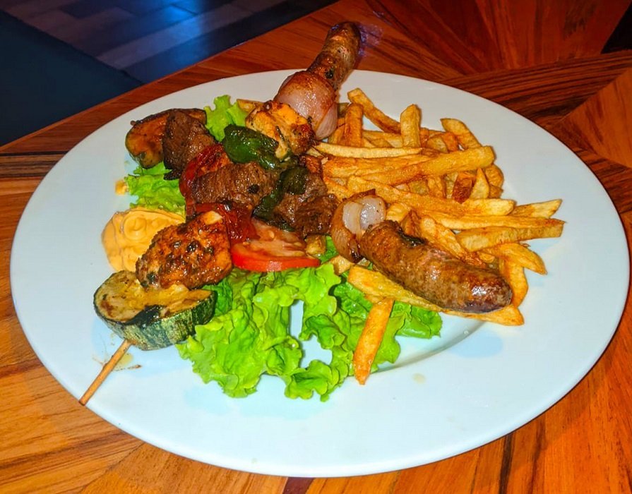Brochettes mariné à la Charmoula