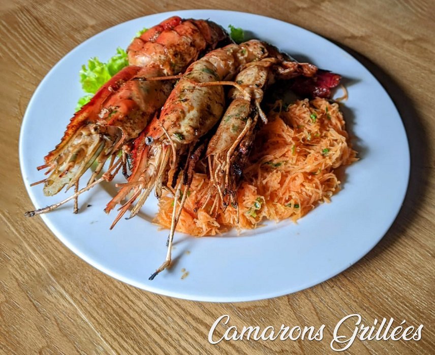 Camarons grillés