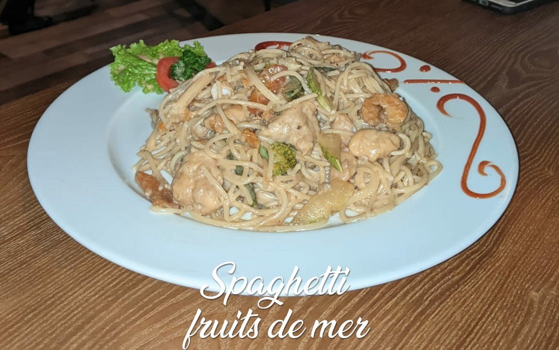 Spaghetti aux fruits de mer