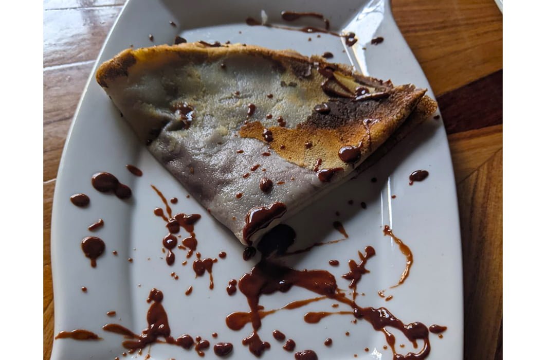 Crêpe au chocolat ou au fruit