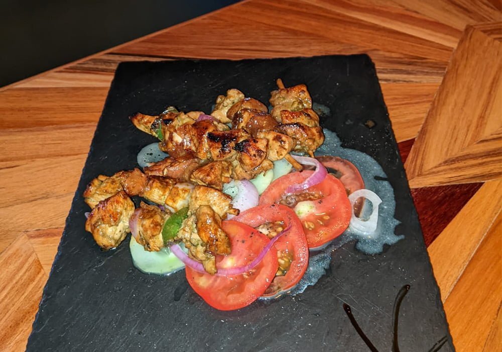 Mini brochette de poulet