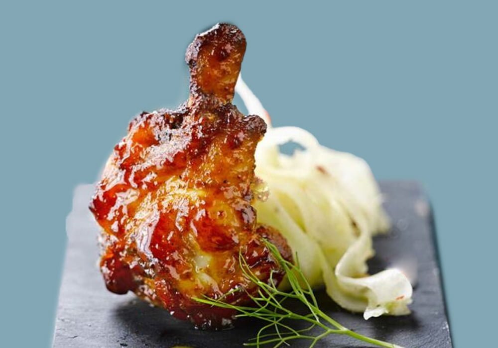 Pilon de poulet caramélisés