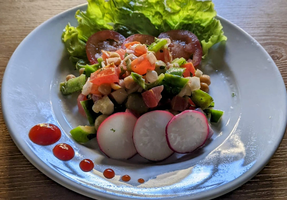 Salade pois chiche