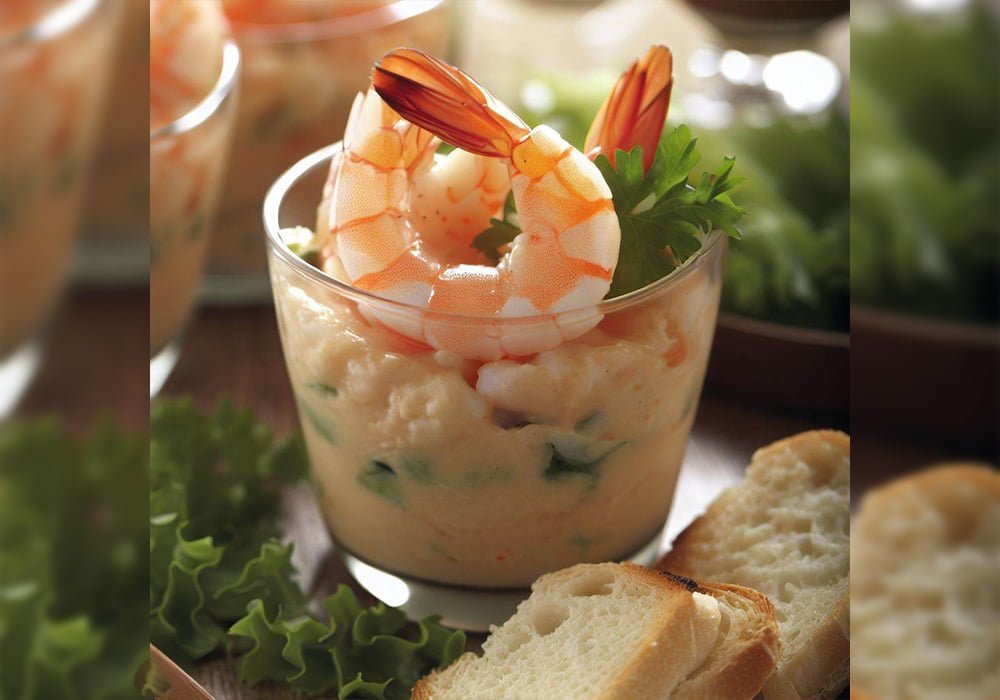 Verrine de crevette