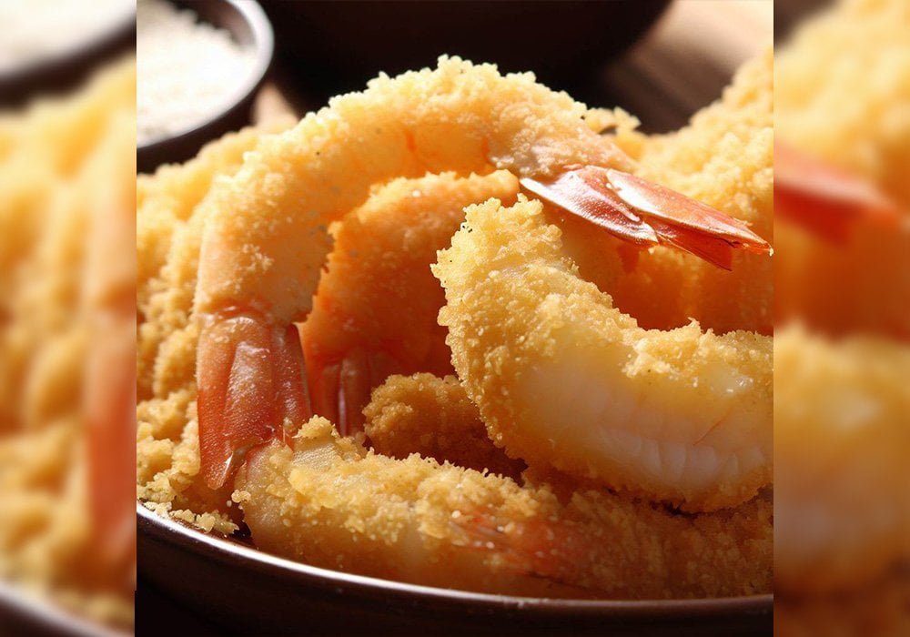 Crevettes pannées