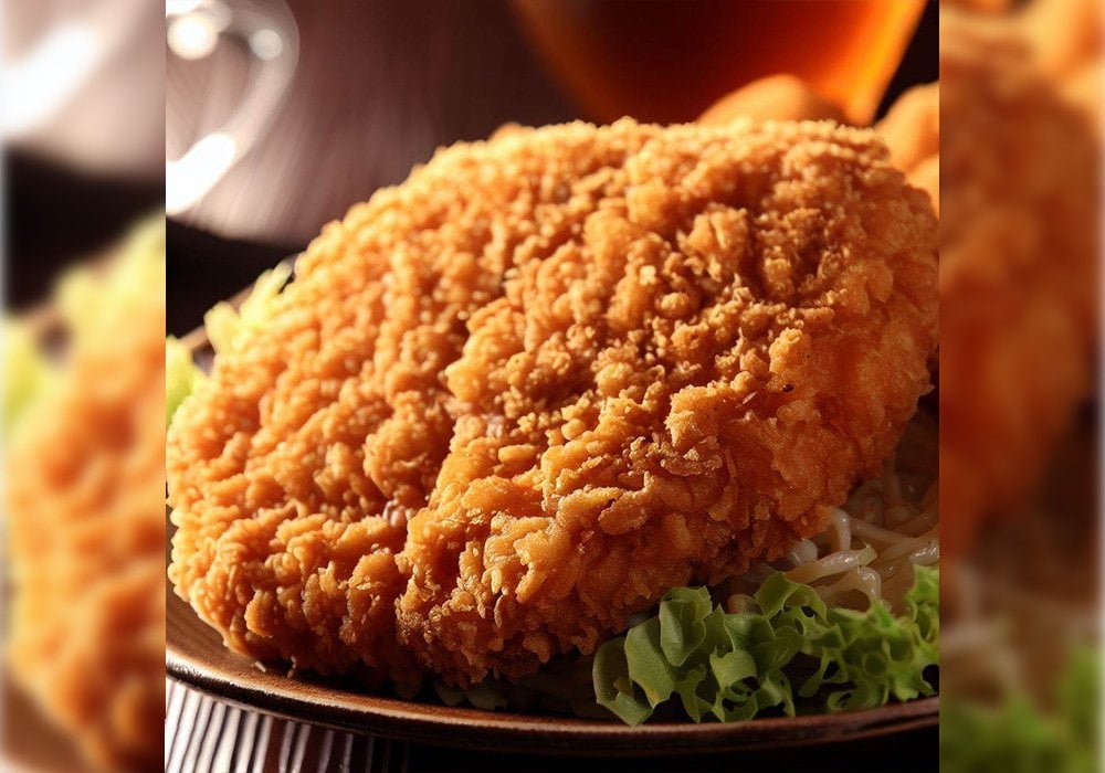 Escalopes de poulet aux cornes flakes