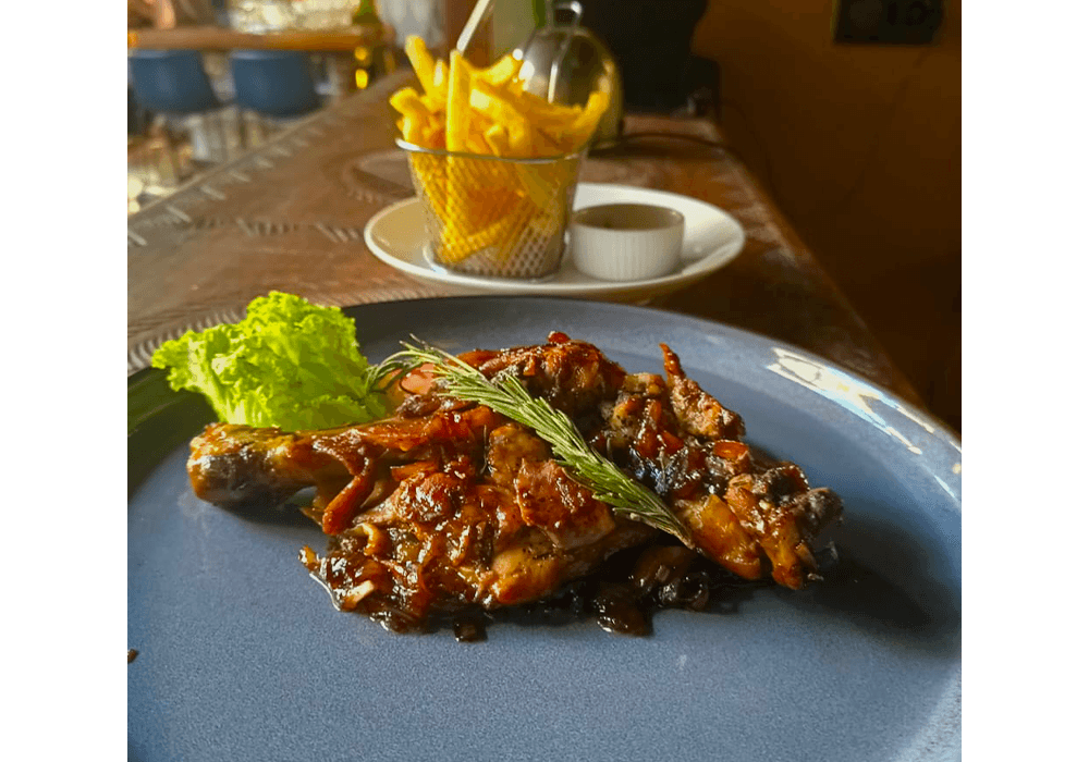 Cuisse de poulet caramélisés