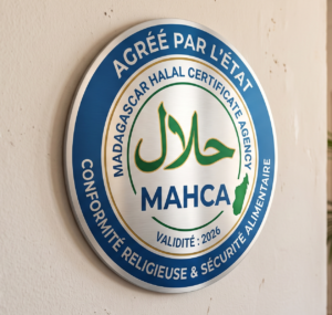 logo certification halal MAHCA Madagascar Halal Certificate Agency