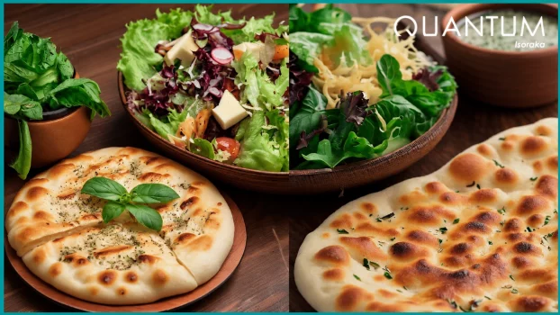 Cheese naan, pain indien au fromage