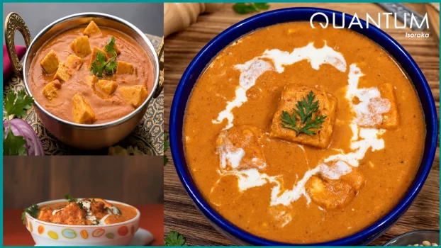 Paneer masala en sauce